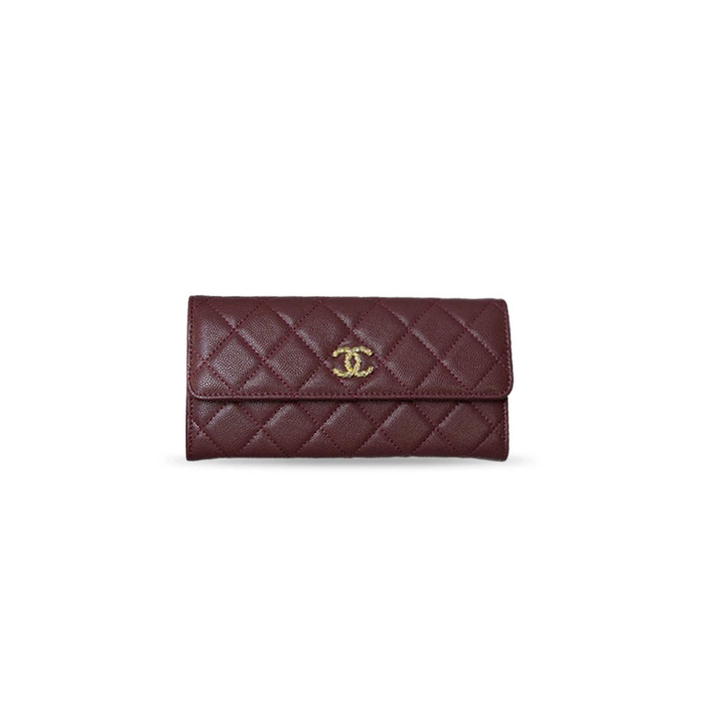 CHANEL CLASSIC WALLET CAVIAR AP5076 (19*10*3cm) 